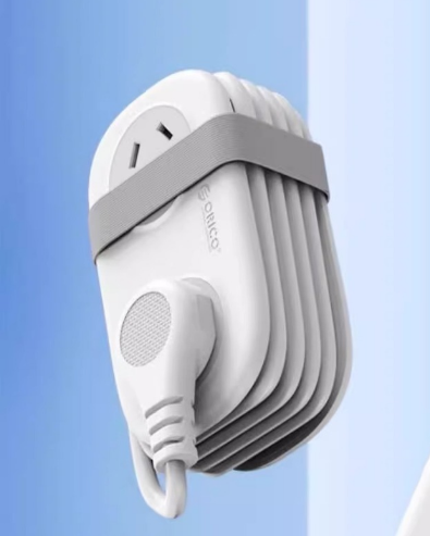 Purple Travel Power Strip