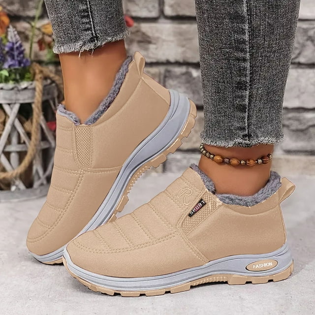 🔥Warm Sheepskin-Lined Boots