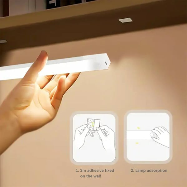 🎁Last Day Sale 49% OFF🔥-💡Punch-free Smart Sensor Magnetic Rechargeable LED Lights