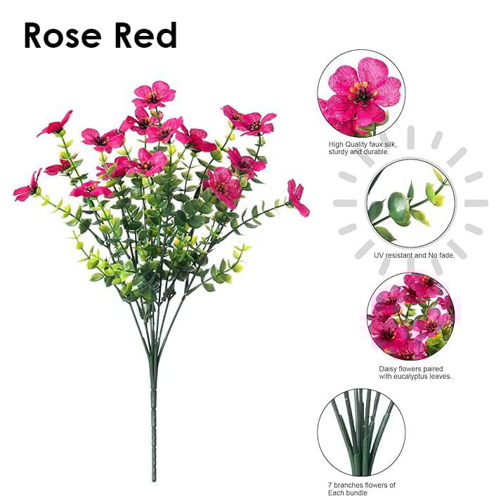 🌸Last Day Sale 60% OFF💐 UV Resistant Colorful Artificial Flower