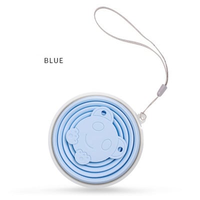 270ML Travel Cup Stainless Steel Silicone Retractable Folding Cups Outdoor Sport Telescopic Collapsible Coffee Tea Water