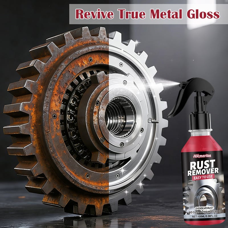 🔥2026 SALE - Nano Metal Rust Remover Polishing Spray For Tools, Cars, Bikes, Grills, Bolts, Firearms & More