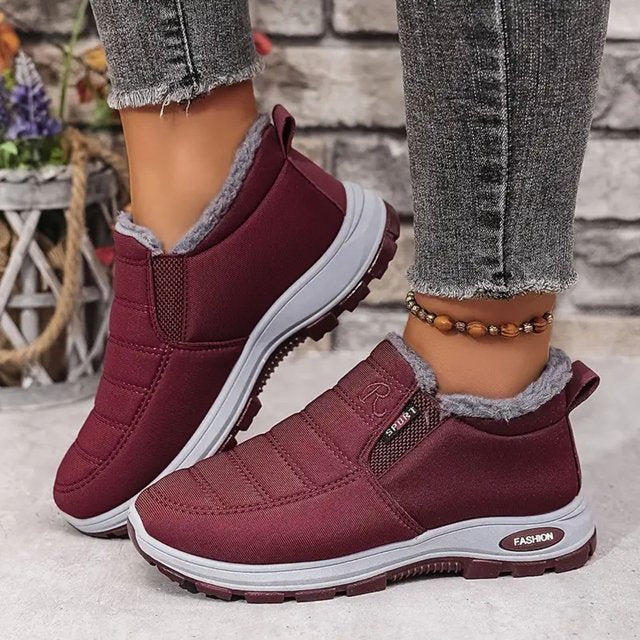 🔥Warm Sheepskin-Lined Boots