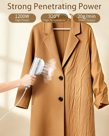 2-in-1 Handheld Garment Steamer & Iron for Clothes🔥