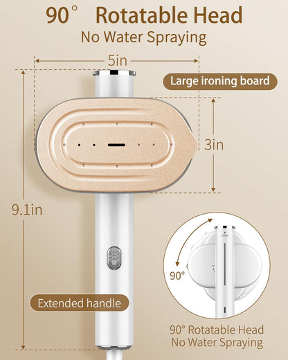 2-in-1 Handheld Garment Steamer & Iron for Clothes🔥