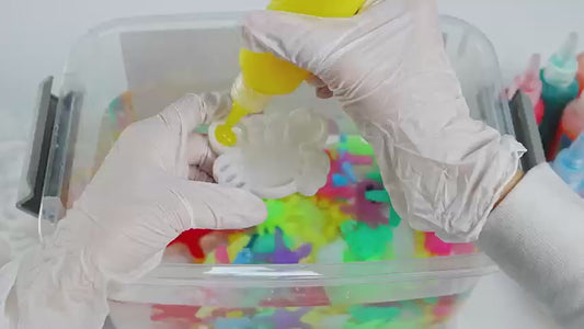 Magic Water Fairy Slime Kit - DIY with 20 Magical Gels & 14 Molds, Creative Craft Gift for Birthdays & Parties